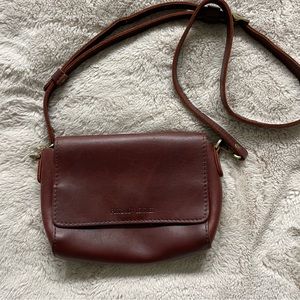 Portland Leather Metro Mini Crossbody in Cognac